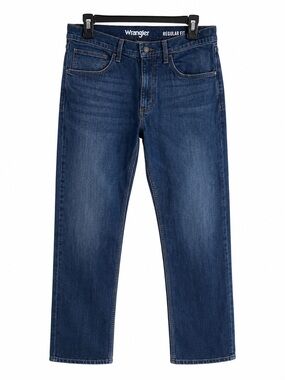 Wrangler Men’s Dark Blue Bootcut Jeans